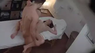 Cute Brunette Fucks The Masseuse